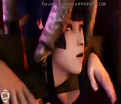 Sexe hardcore en hentai 3D