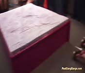 Wilde deutsche Gruppensex-Fickparty