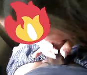 Geiler Handjob beim Fremdgehen