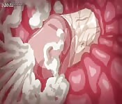 Baise hentai vue de l'intérieur