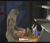 Hulk beim harten Ficken