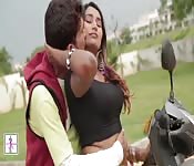 Liebe machen auf dem Roller