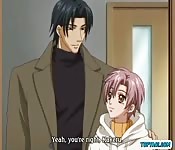Animation mit japanischem Gay bei einem harten Fick