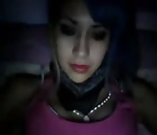 Une fille argentine chaude se masturbe en webcam