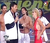 Wanda Nara nel suo spettacolo più caldo