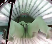 Nächste Masturbation in Solarium