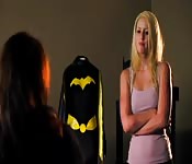 Cosplay bdsm with hot blonde