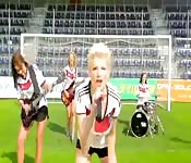 Les filles du Football Allemand