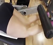 Arschkult beim Sport