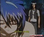 Garota hentai penetrada em doggy
