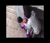 Una scopata indiana fra guardoni